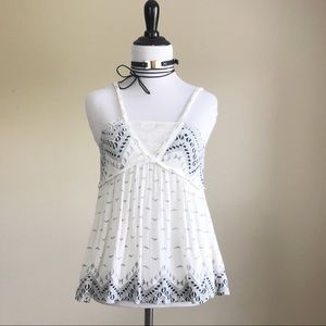 Forever21 Women Tank Top Cami Tribal Print Boho